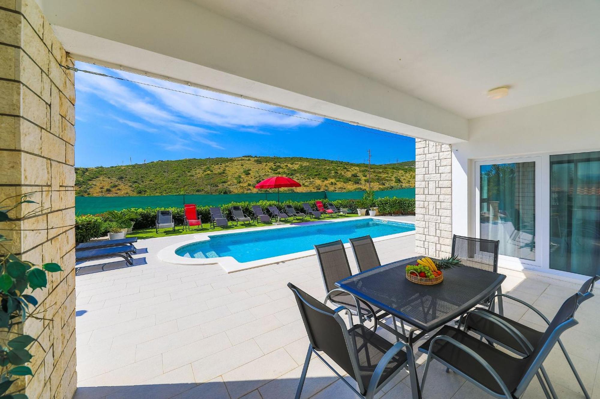Villa Olivia Trogir Oda fotoğraf